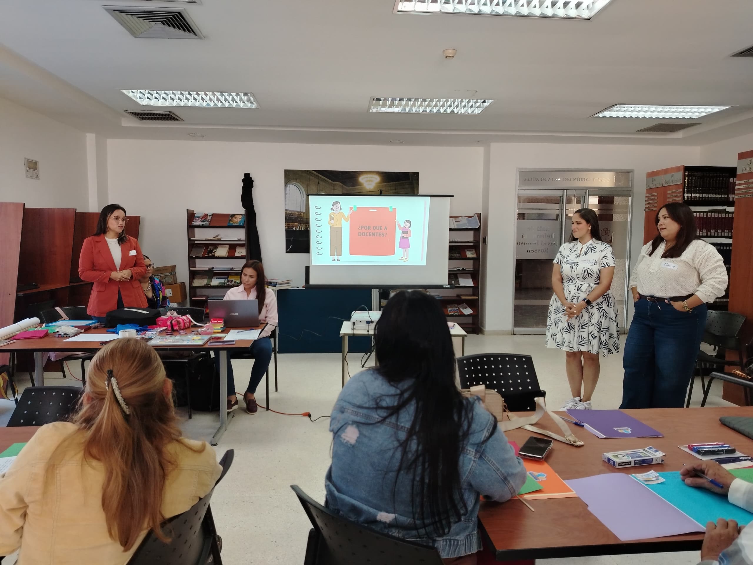 La Biblioteca María Calcaño lidera la capacitación en prevención de violencia sexual